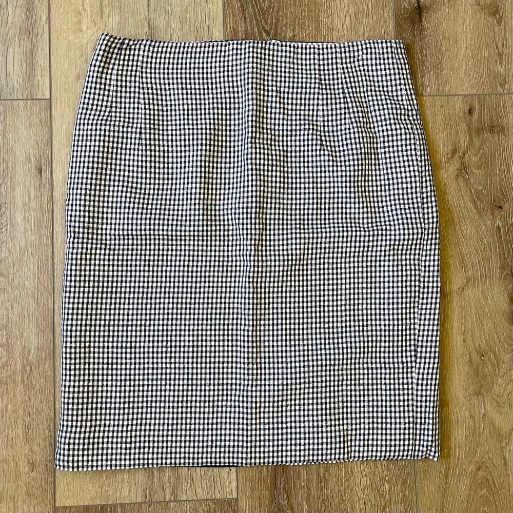 Vintage JONES NEW YORK Skirt Linen Blend Pencil Skirt Size 16